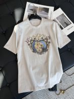 セントマイケルSAINTMICHAEL限定コピー半袖Tシャツコットンホワイト柔らかい高級花柄