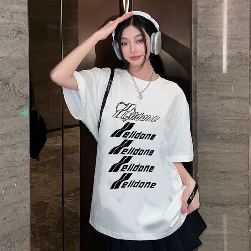 WE11DONE トップウェッセルトンスーパーコピー人気定番豊富な 安い 純綿tシャツトップス 2色可選