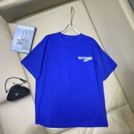 WE11DONE tシャツヘビーウェイトコピー 人気品 Tシャツ 純綿トップス シンプル ブルー