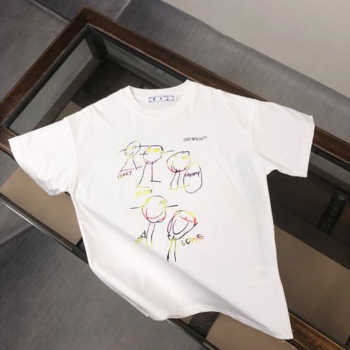 驚き 破格値2024 新着 オフホワイトｔシャツスーパーコピー ブランド 矢印 要素