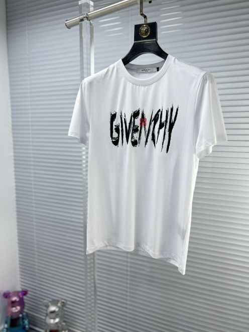 ジバンシィ GIVENCHY限定 コピー 半袖 Tシャツ コットン ホワイト 柔らかい 花柄