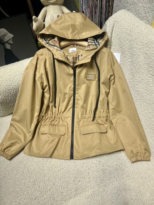 burberry black label ジャケット激安通販 アウター 冬服 トップス フード付き ファッション 柔らかい イエロー