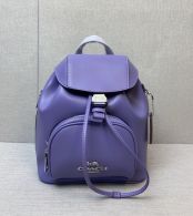 品質保証安い coach バッグ 赤コピー バックバッグ レザー 牛革 カジュアル 旅行 レディース パープル