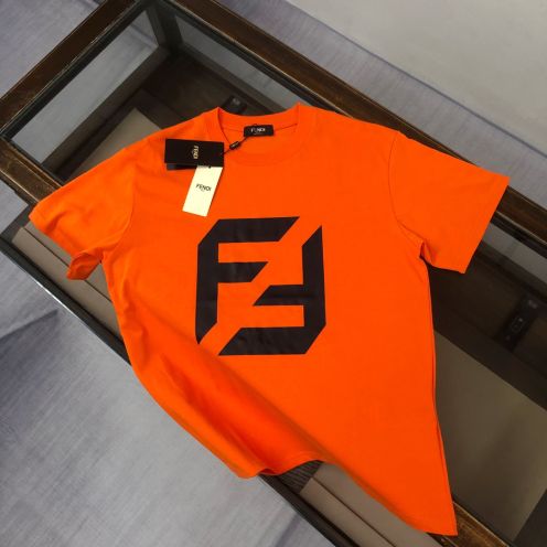 赤字超特価2024 fendi t シャツ クマ激安通販 ファッション 純綿 柔らかい トップス 大人気 カップル レッド