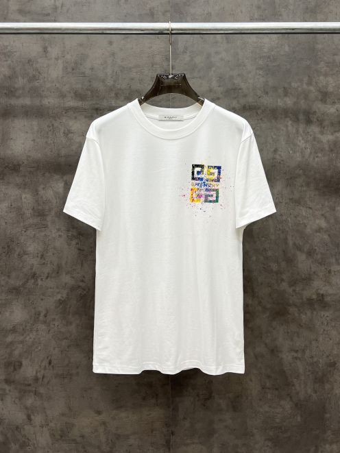 春夏人気定番安い ジバンシィ tシャツ レディースコピー 半袖 トップス プリント 純綿 ホワイト