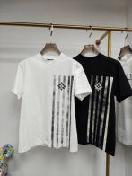 最新販売 ルイヴィトンtシャツスーパーコピー 半袖 トップス 純綿 プリント シンプル 柔軟 2色可選