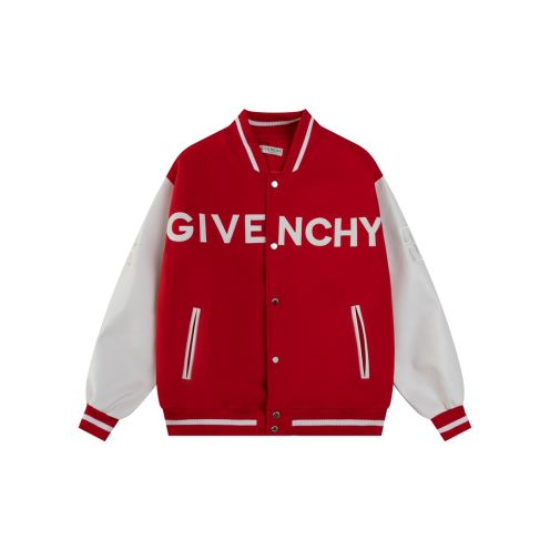 givenchy アウター偽物 トップス ジャケット 純綿 運動服 野球 厚い スポーツ S08 レッド