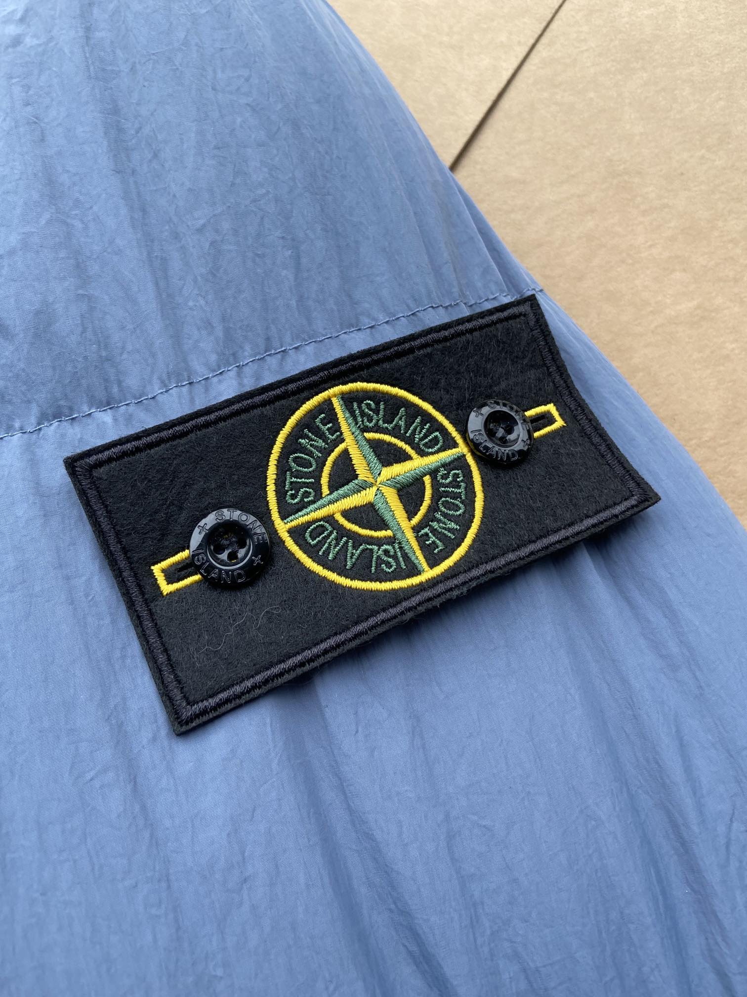 stone island ダウン ジャケット偽物 暖かい 防寒 軽量 ダウンジャケット 6色可選 ブルー_5