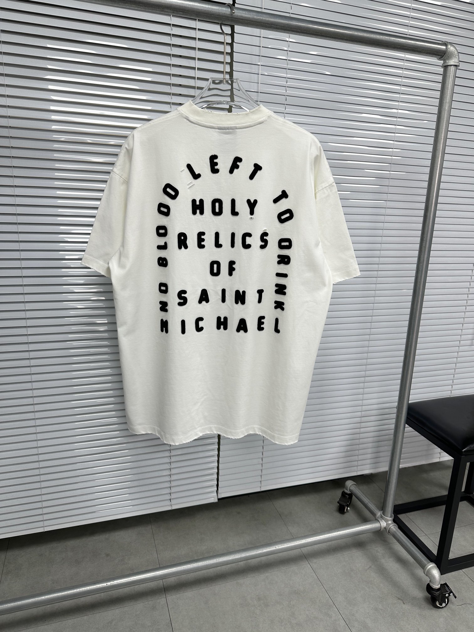 セントマイケル定番人気物スーパーコピー半袖Tシャツコットンホワイト柔らかい高級花柄_2