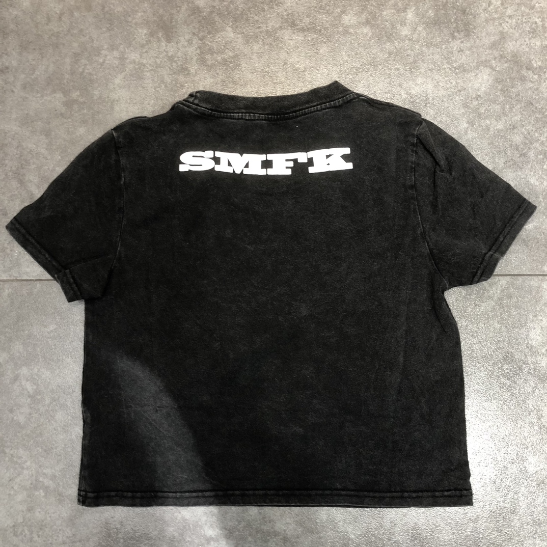 春夏人気定番安いSMFKsm2tシャツ激安通販 夏服 短袖 ショットトップス レディース 純綿 セクシー ブラック_8