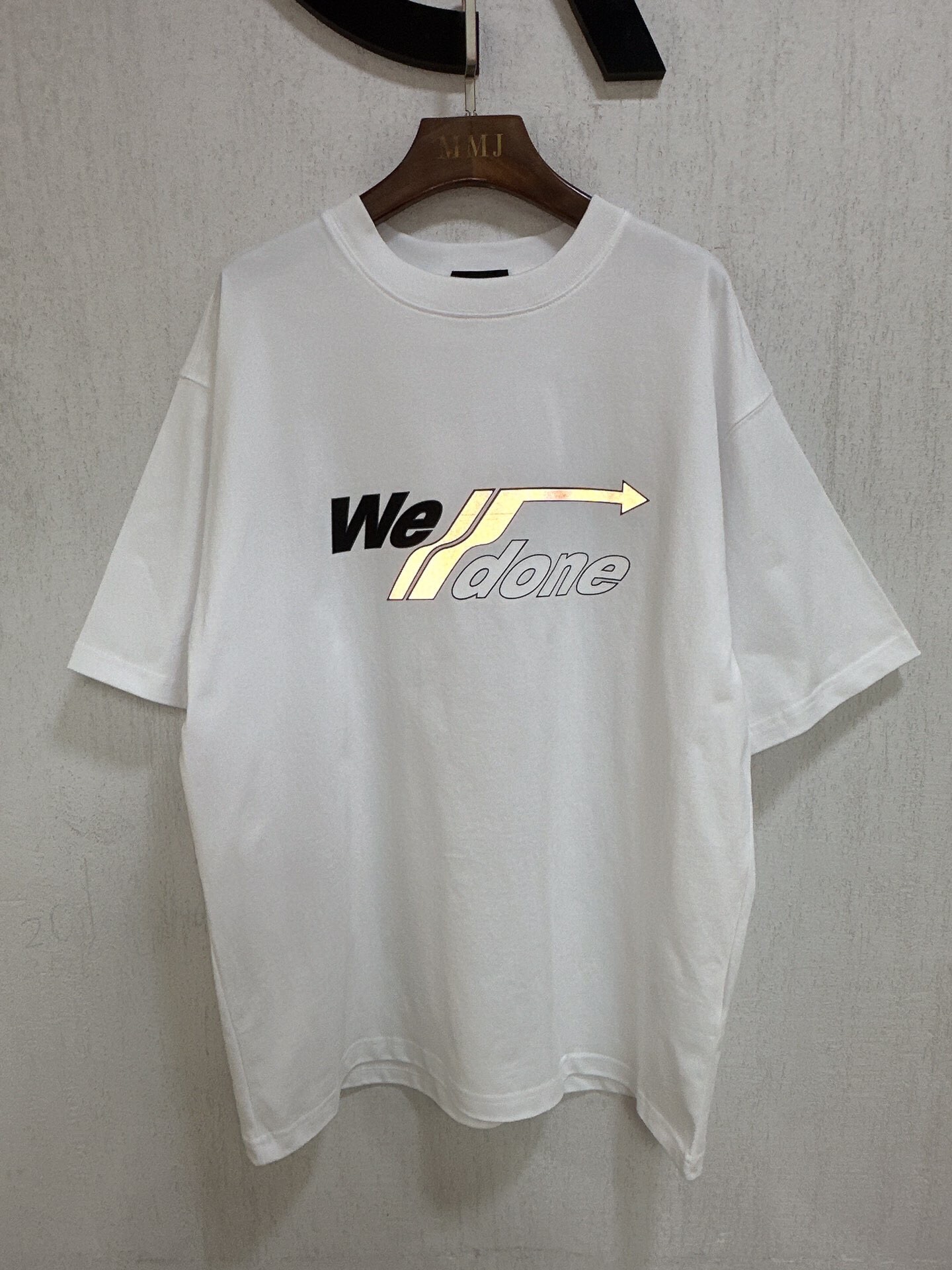 WE11DONE 人気セールHOT ウェルダントップス激安通販 純綿Tシャツ 短袖 トップス 人気新作 男女兼用 2色可選_1