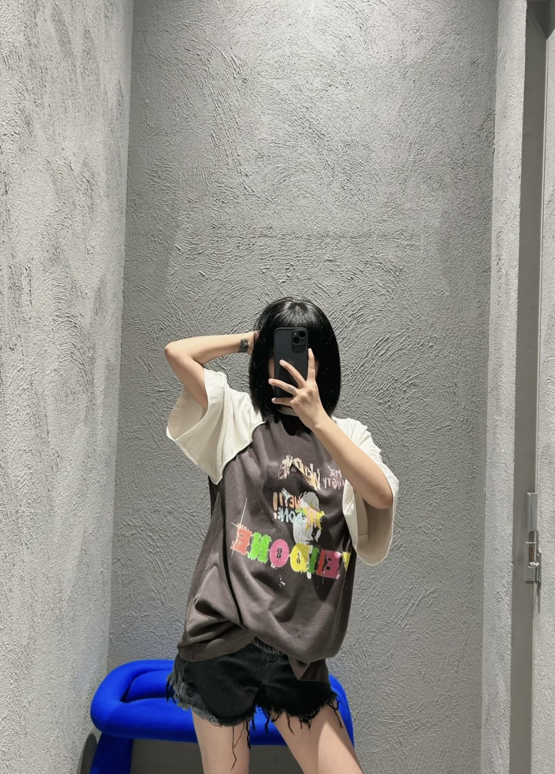 WE11DONE 人気定番豊富な ウェルダン アパレルコピー 人気品 シンプル 純綿tシャツ トップス 2色可選_5