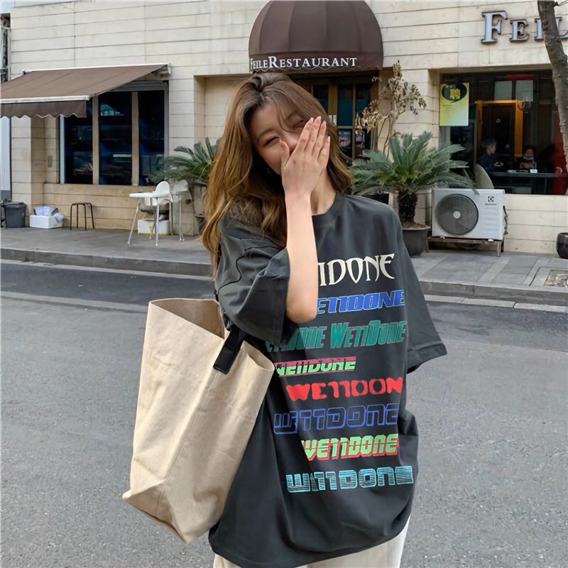 WE11DONE 春夏服 ウェルダンの上偽物 純綿 tシャツ 大人気 シンプル トップス 男女兼用２色可選_8