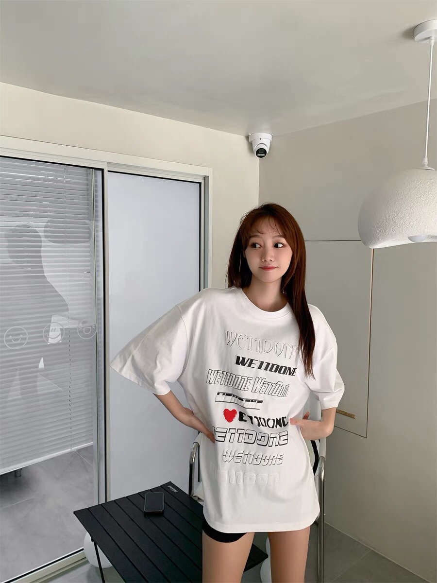 WE11DONE 新商品! ウェルダン服スーパーコピー 純綿 tシャツ 大人気 シンプル トップス 男女兼用２色可選_7