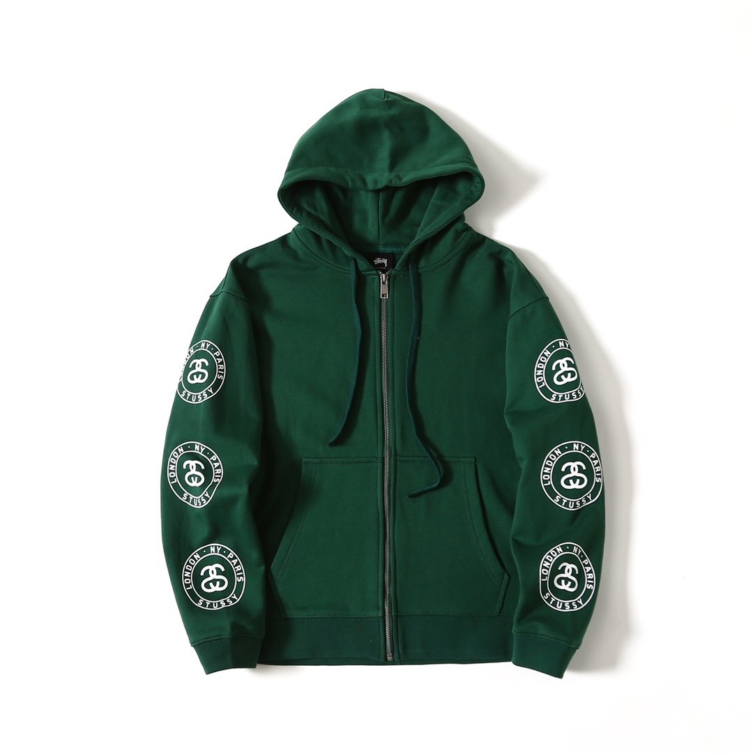 stussy ステューシーセーターコピー フード付き パーカー 柔らかい 大人気 プリント シンプル 2色可選_2