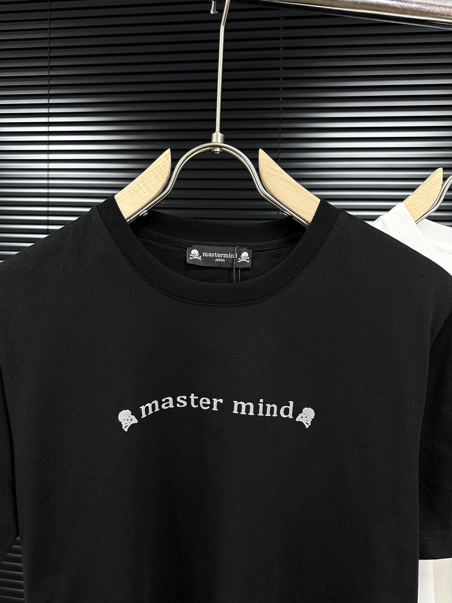 最安値！大人気 マスターマインド スタジャン偽物 純綿 Tシャツ トップス 短袖 ロゴプリント ゆたっり メンズ 2色可選 ブラック_3