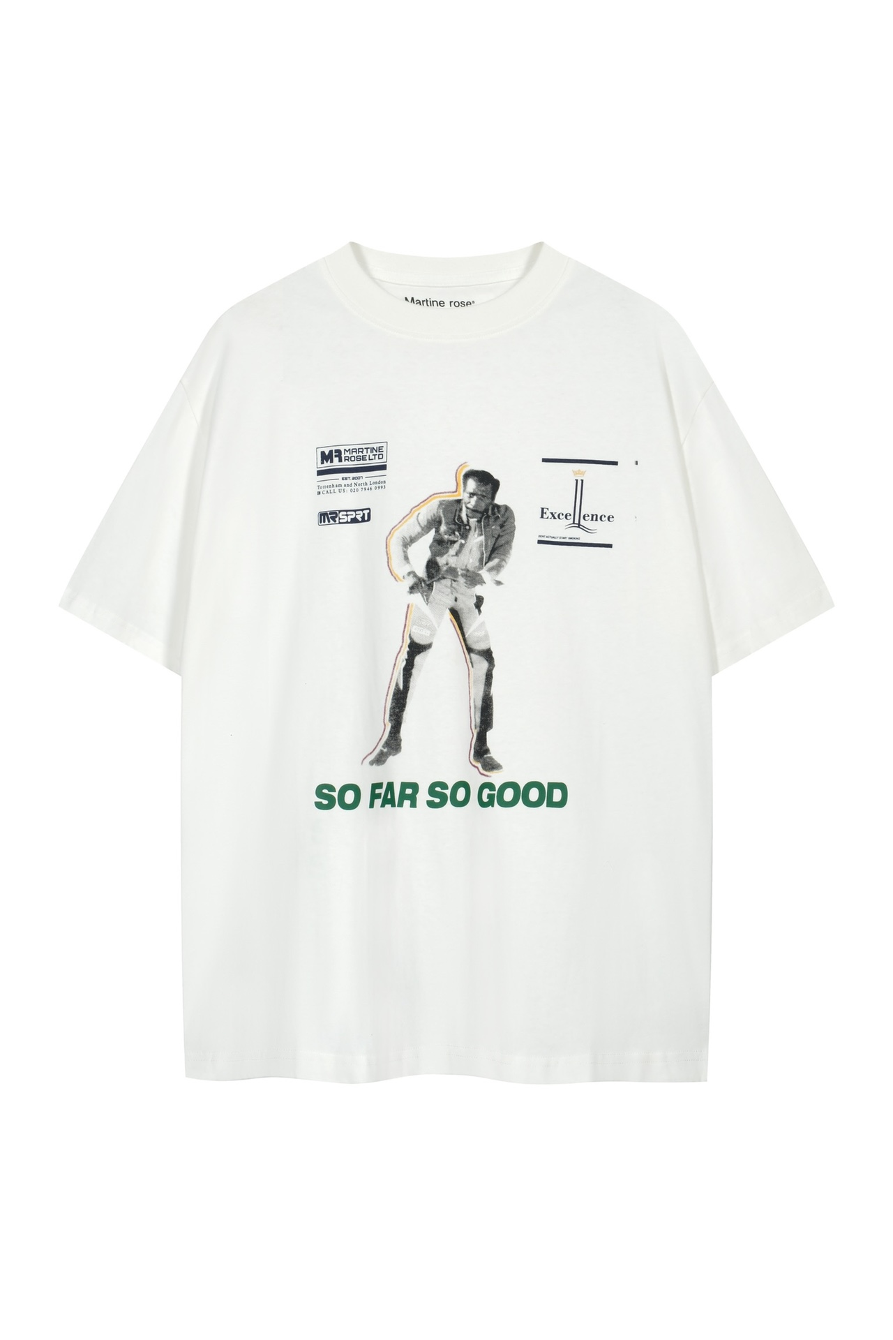 新商品! マーティンローズ 公式スーパーコピー 純綿 トップス 半袖 tシャツ 柔らかい 写真プリントシンプル ホワイト_1