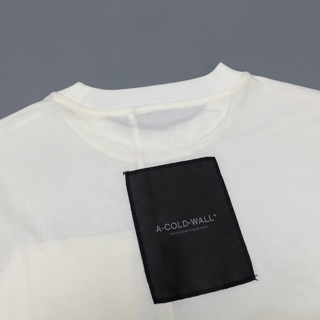 ACOLDWALL トータルリコール tシャツｎ級品 純綿トップス シンプル 半袖 人気新作 柔らかい ホワイト_6