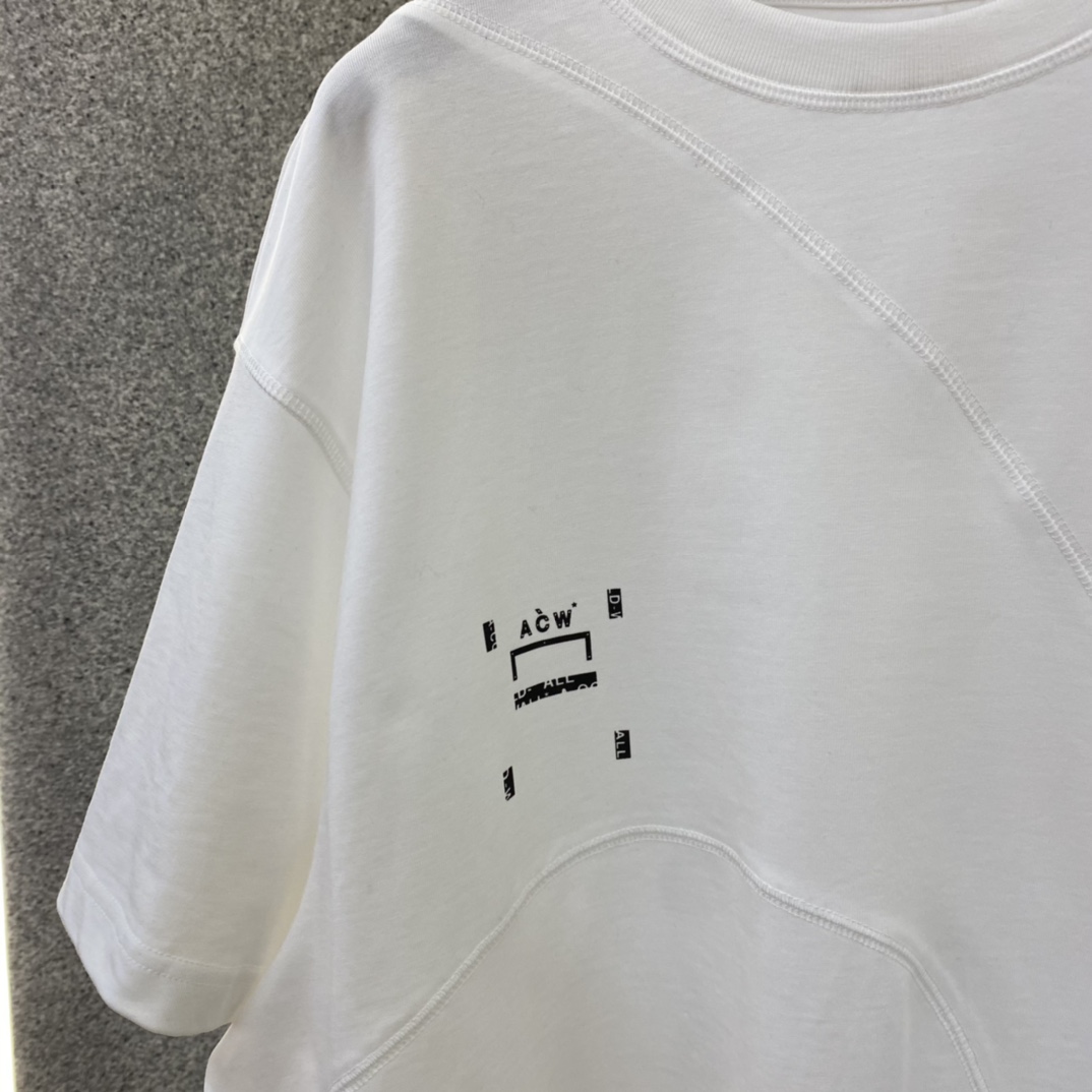 ACOLDWALL コールドレイン tシャツ偽物 ゆったり 純綿トップス シンプル 半袖 人気品 柔らかい 快適 ホワイト_6