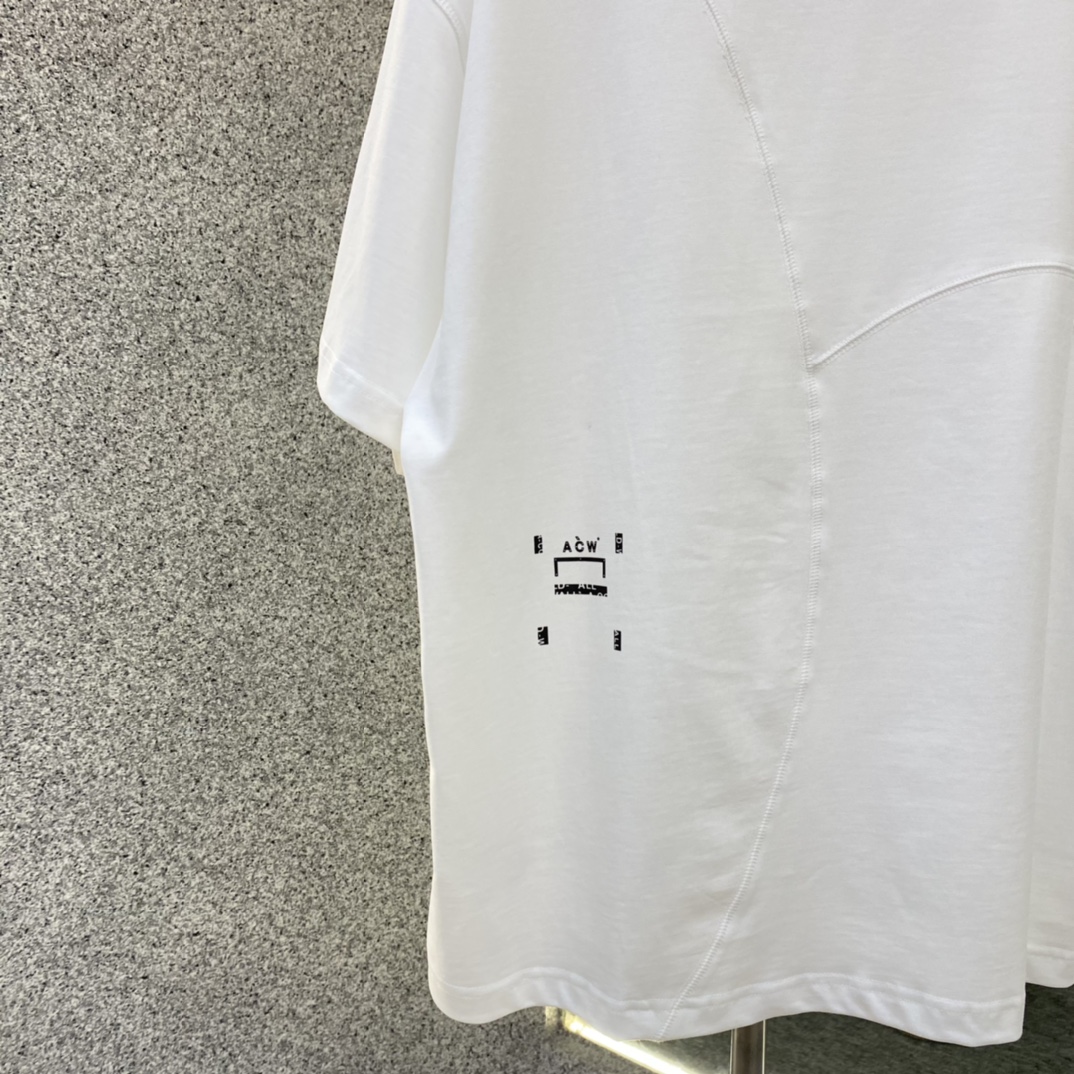 ACOLDWALL コールドレイン tシャツ偽物 ゆったり 純綿トップス シンプル 半袖 人気品 柔らかい 快適 ホワイト_8