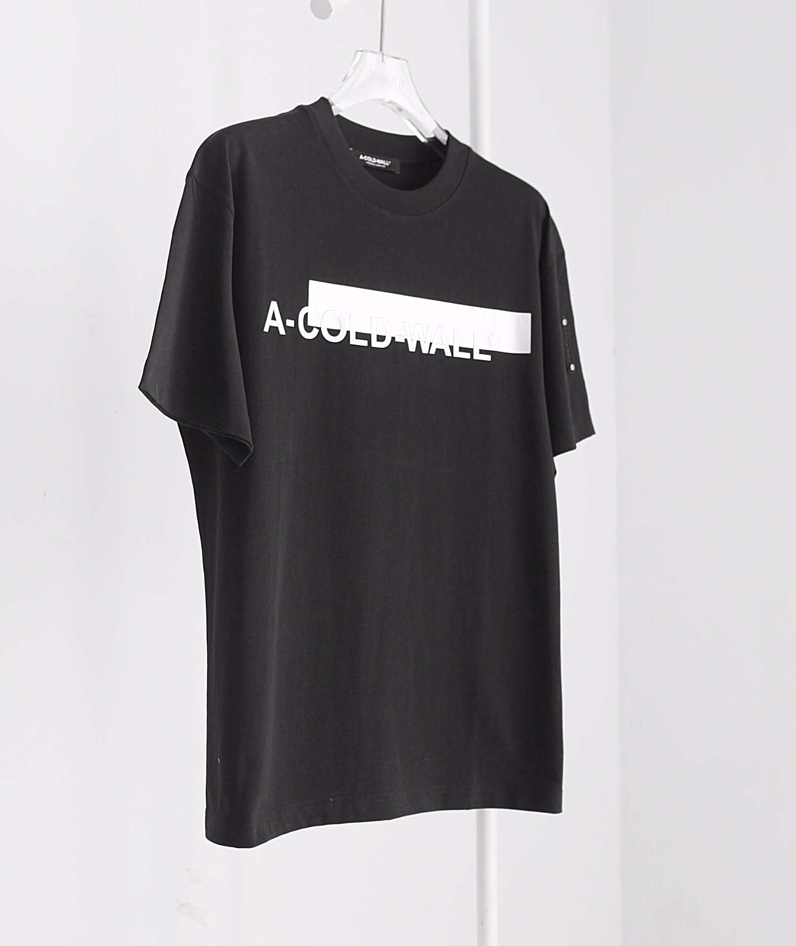 ACOLDWALL アコールドウォール tシャツコピー トップス 短袖 純綿 プリント 丸首 英国に有名なTシャツ シンプル ブラック_6