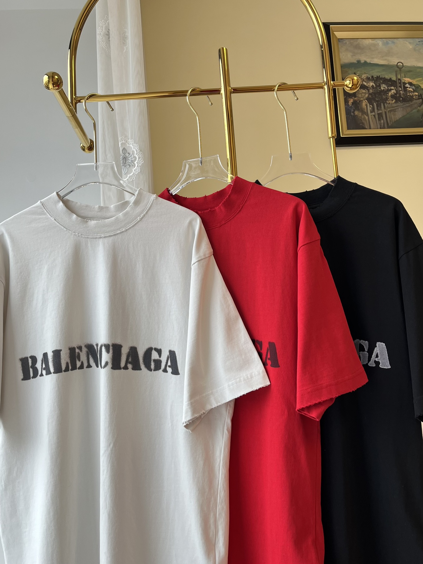 オシャレにお得100%新品 バレンシアガのtシャツ偽物_2