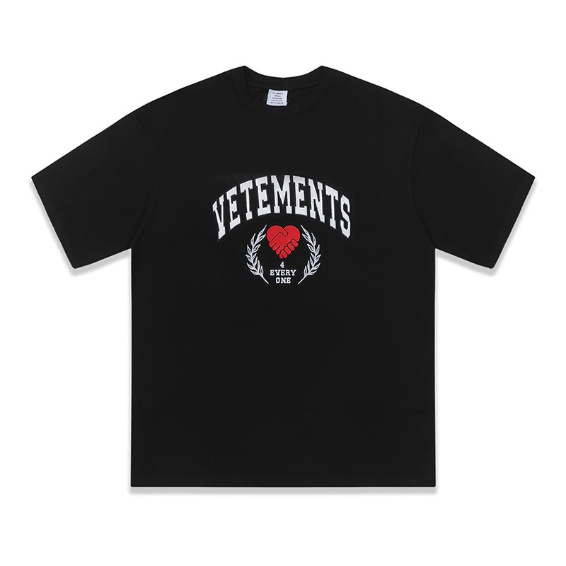 人気定番豊富な tシャツ vetementsコピー 純綿 トップス 半袖 プリント ファッション 大人気 丸首 2色可選_2