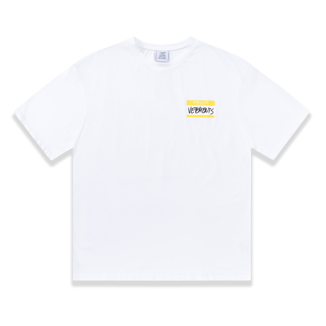 個性的 24年夏新款 ヴェトモン tシャツ サイズ感スーパーコピー 純綿 トップス 半袖 人気販売 2色可選_8