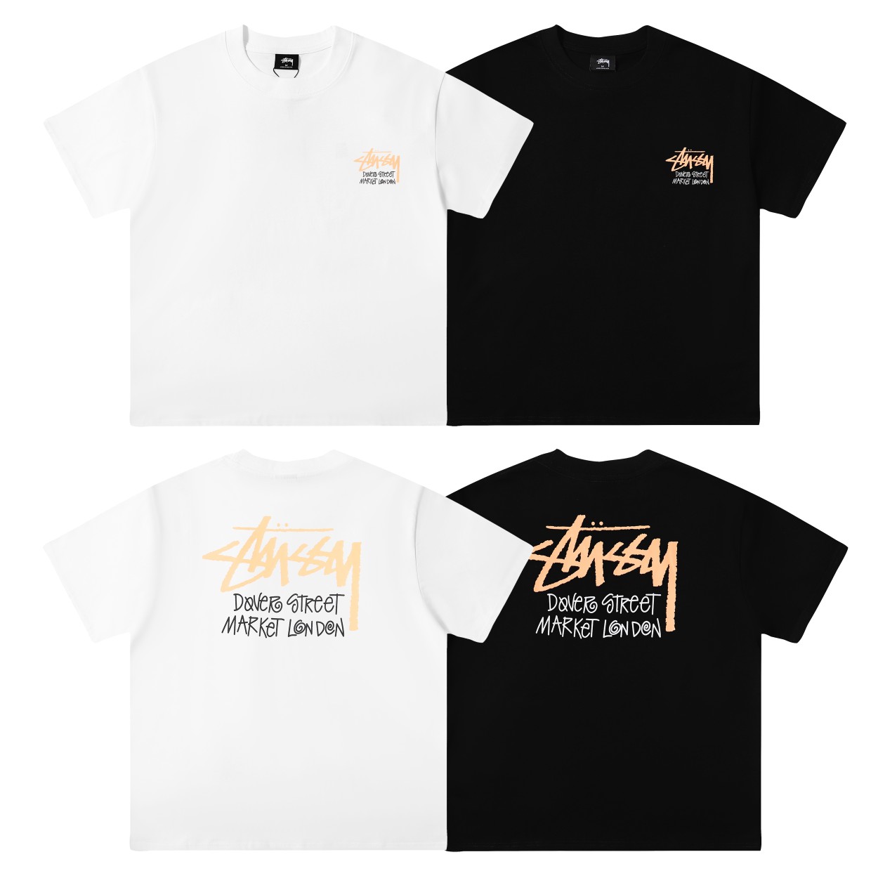 低価直輸入専門店 ステューシーtシャツメンズｎ級品 トップス 純綿 ファッション 短袖 文字プリント シンプル 2色可選_1