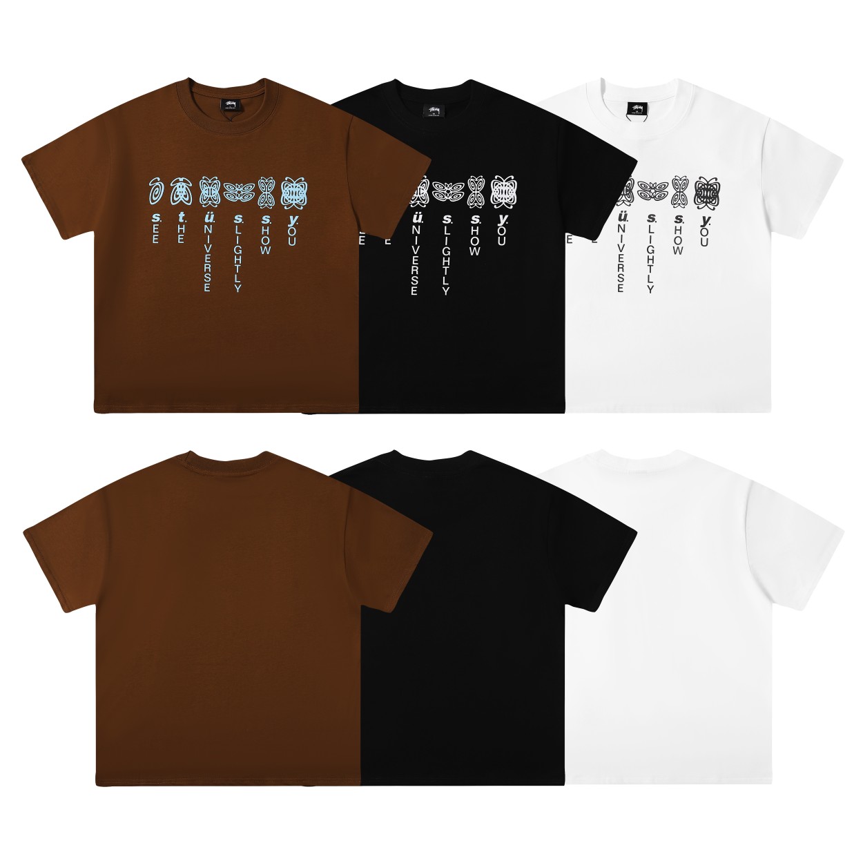 激安大特価最新作の ステューシー tシャツ タグスーパーコピー トップス 純綿 半袖 プリント ファッション 3色可選_1