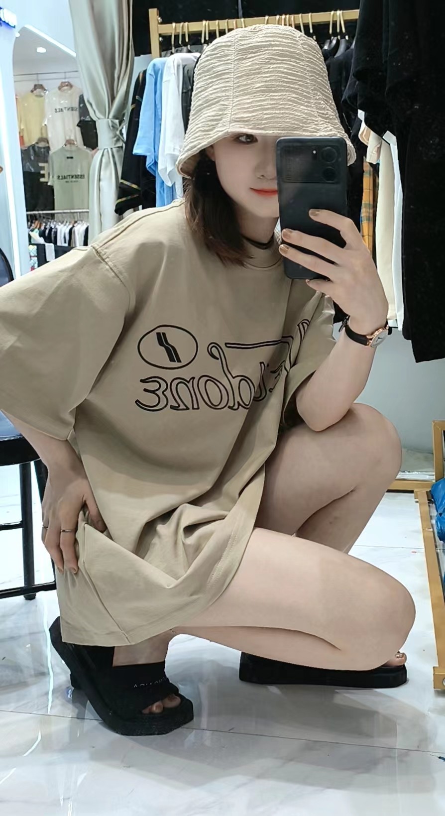 ウェルダン tシャツｎ級品 夏新作 トップス ロゴプリント ゆったり 男女兼用 純綿 シンプル 3色可選_9