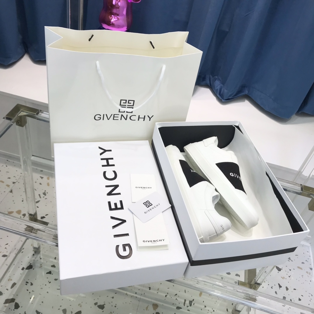 givenchy メンズ 靴スーパーコピー スポーツシューズ 運動靴 スニーカー ランニング 通気性いい レザー 歩きやすい ホワイト_2