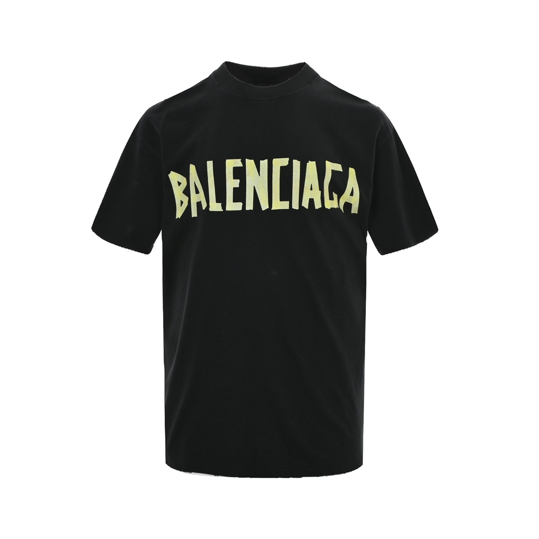 バレンシアガ BALENCIAGA限定 コピー 半袖 Tシャツ コットン グレー 柔らかい 花柄_1