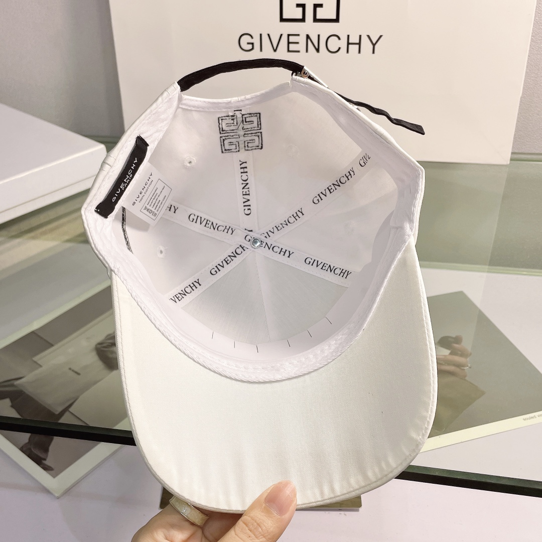 GIVENCHYジバンシィ ニット帽激安通販 キャップ かぶり心地を追求したコットンキャップ ホワイト_6