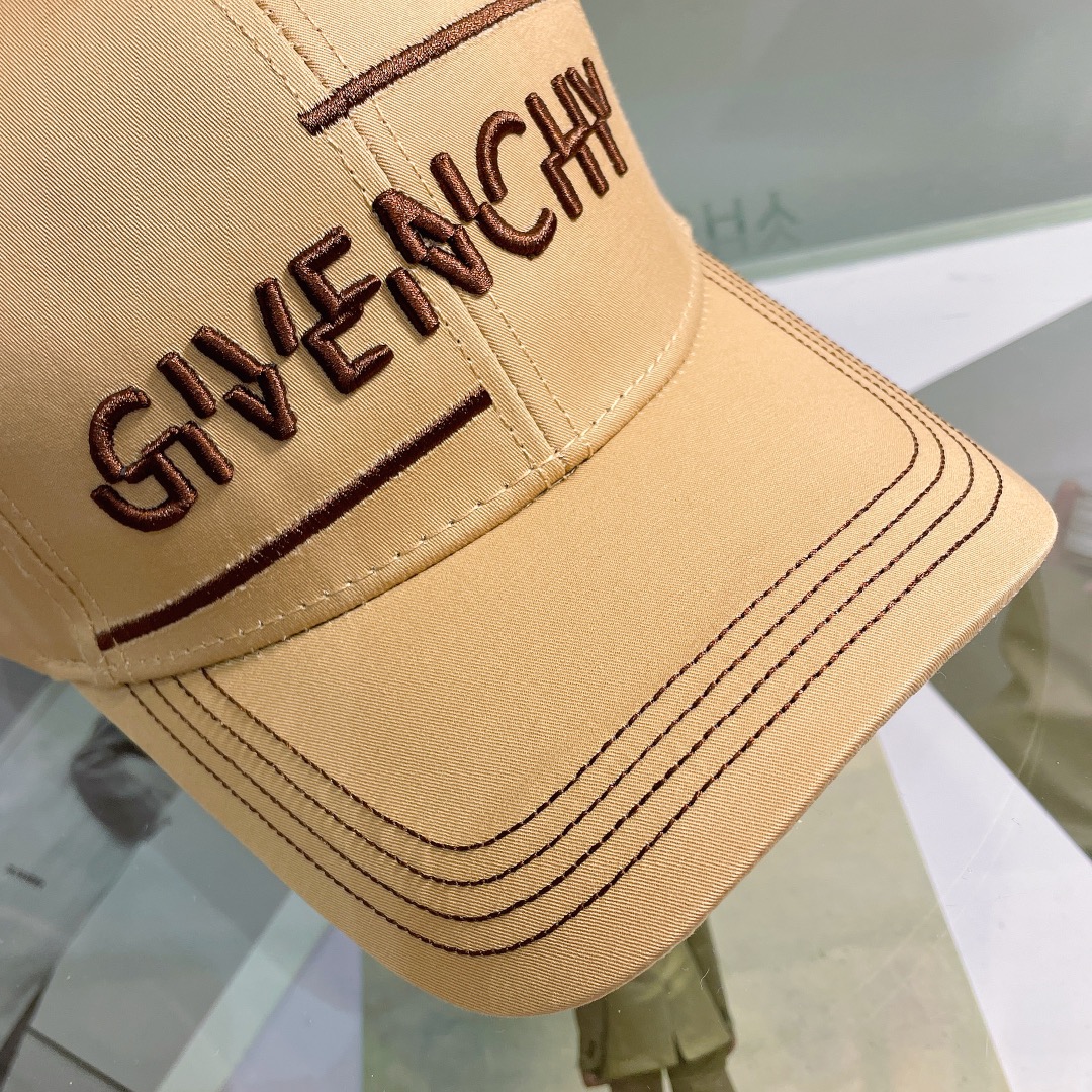 GIVENCHYジバンシィ ラッピング偽物 キャップ かぶり心地を追求したコットンキャップ ブラウン_8