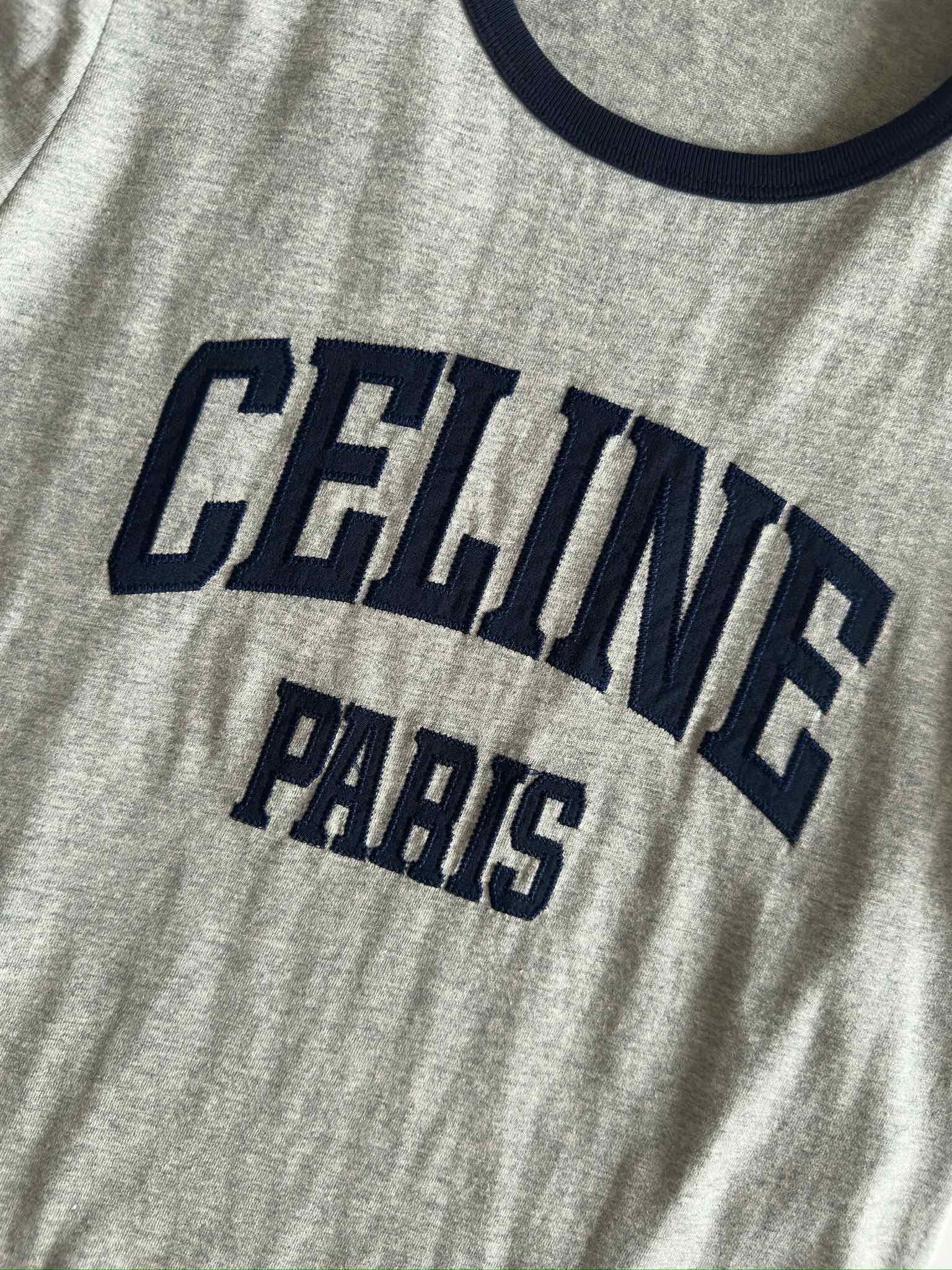 着心地が良い celine ロン tスーパーコピー トップス tシャツ 半袖 純綿 ファッション 人気品 グレイ_5