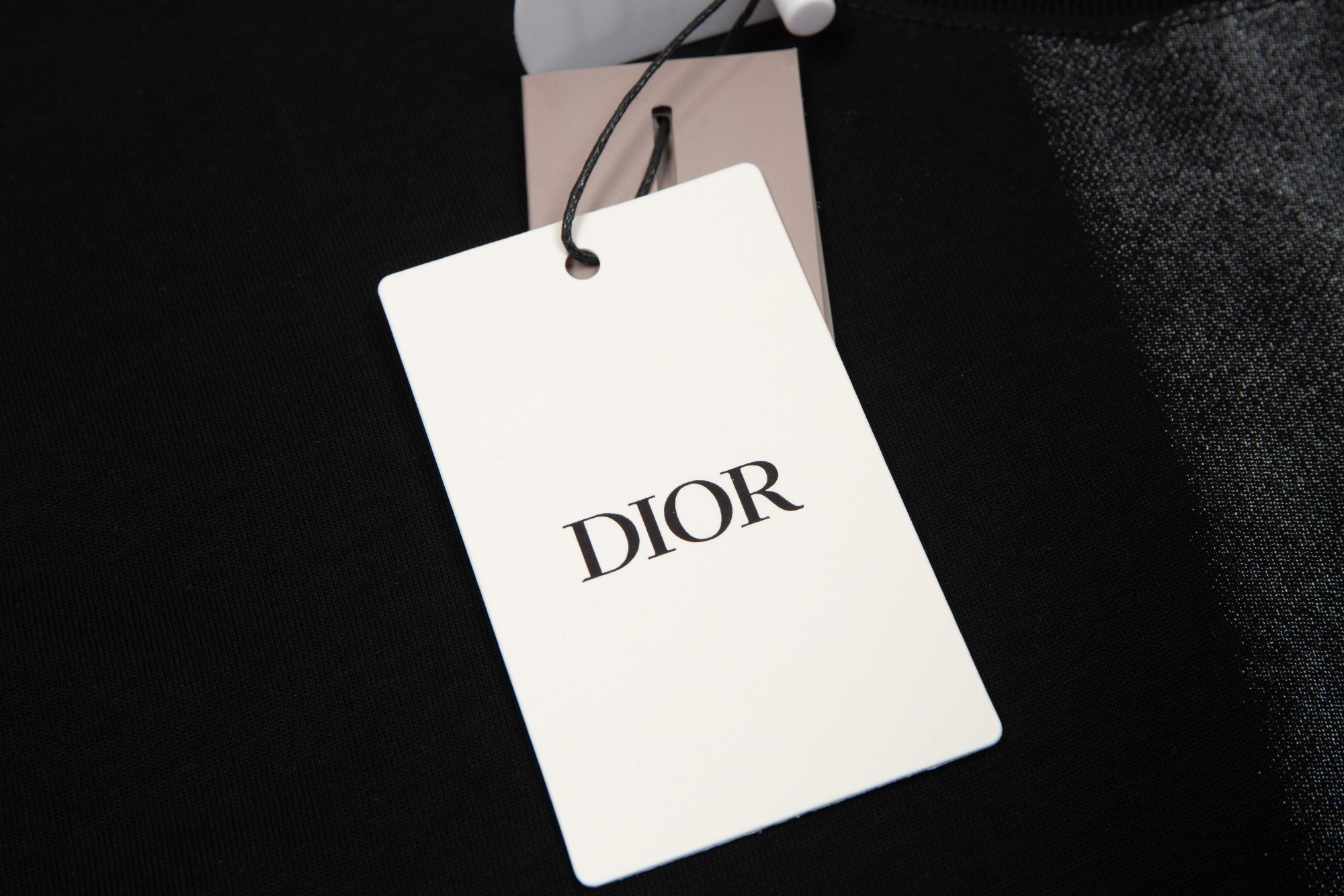 dior ミッキー tシャツＮ級品 短袖 トップス 純綿tシャツ 鉄塔プリント ゆったり 男女兼用 ファッション ブラック_5