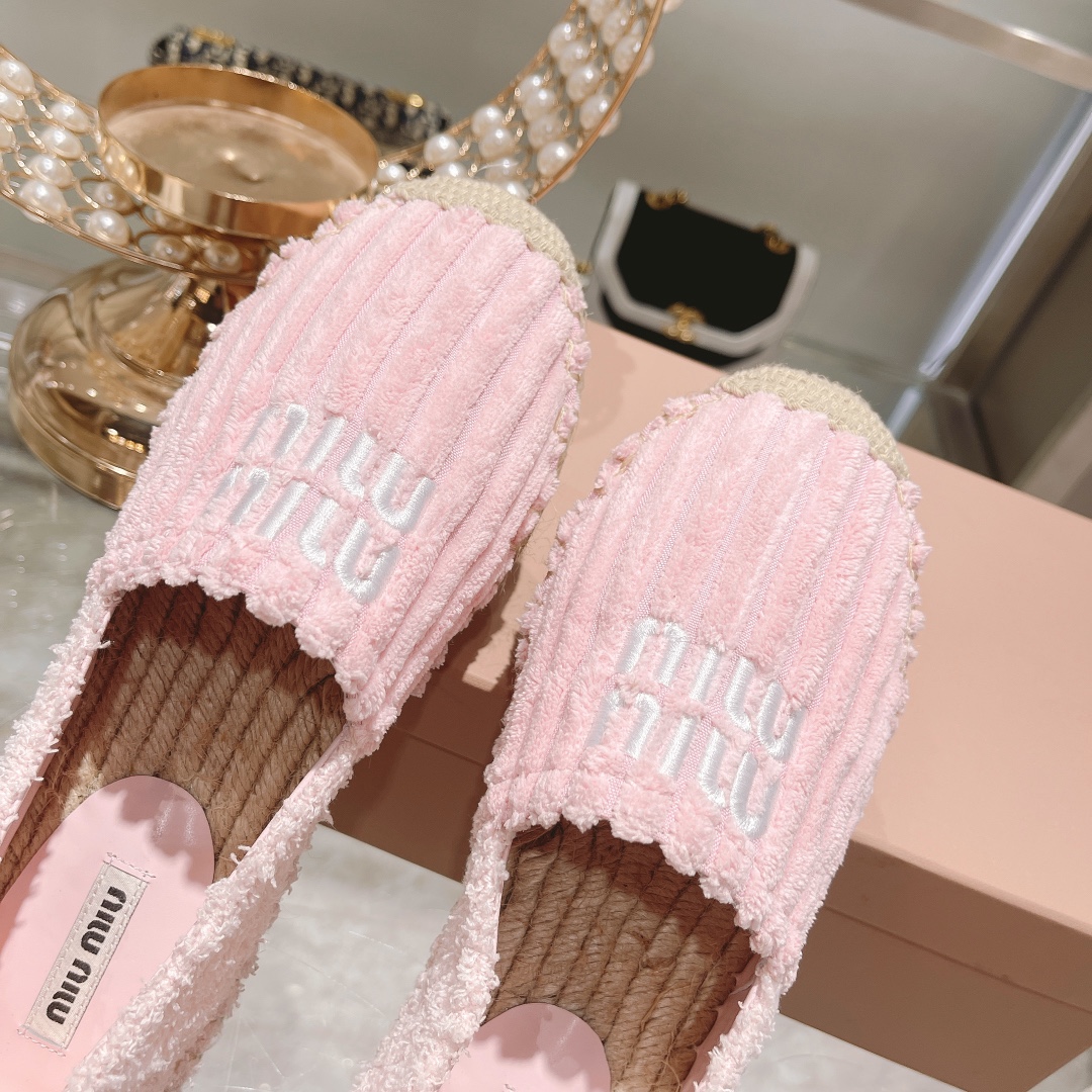 厚底 スニーカー miumiu激安通販 モカシン もこもこ ファッション 軽量 フラットシューズ ピンク_5