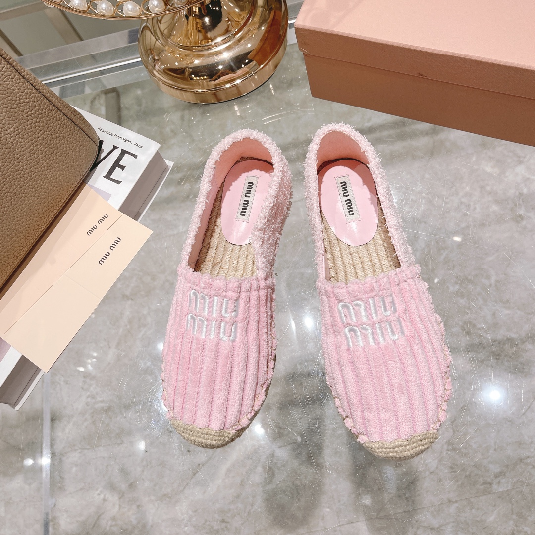 厚底 スニーカー miumiu激安通販 モカシン もこもこ ファッション 軽量 フラットシューズ ピンク_8