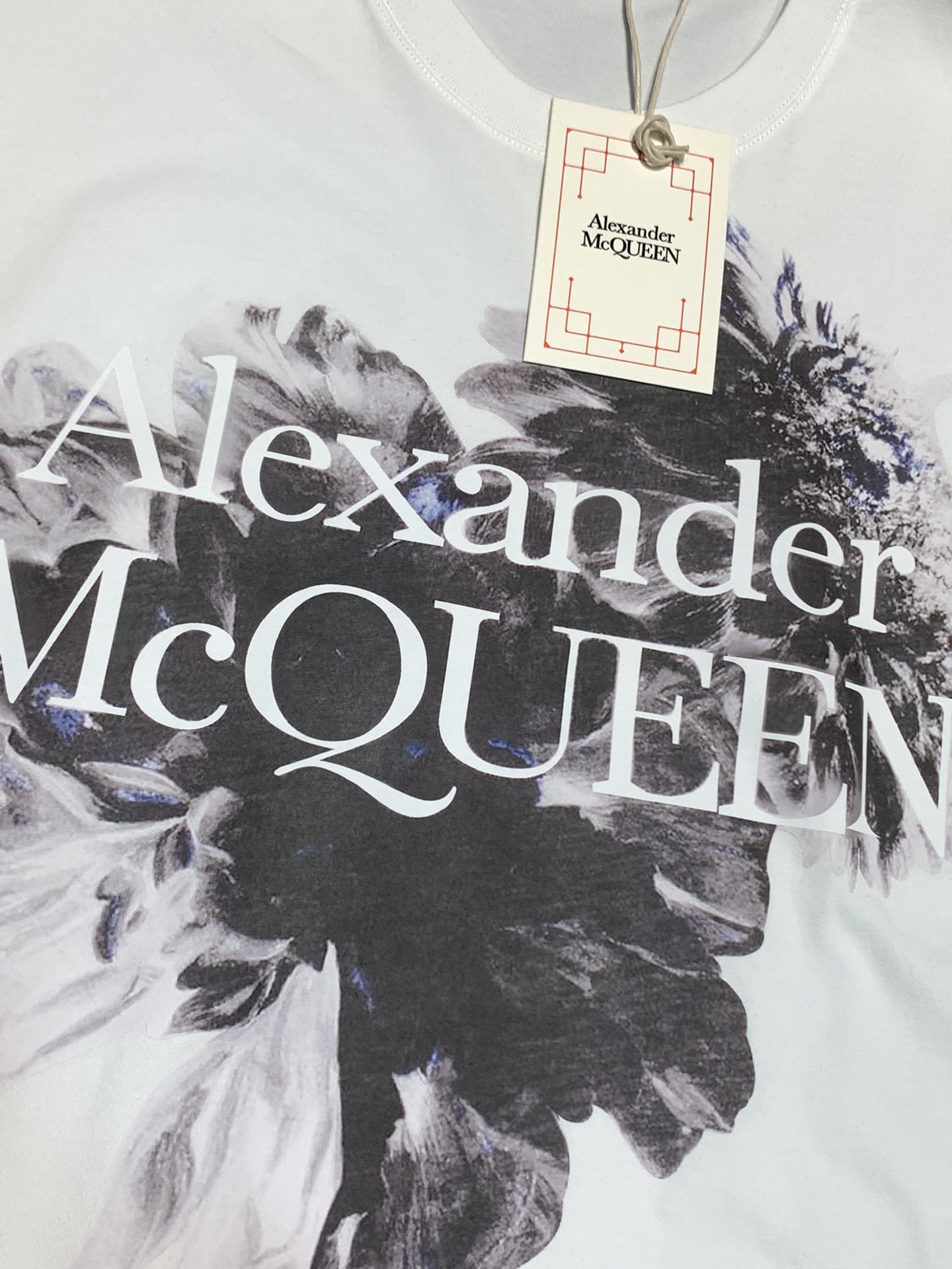 MCQ tシャツ アレキサンダーワン偽物 トップス 短袖 プリント 純綿 柔らかい ゆったり メンズ 2色可選_6