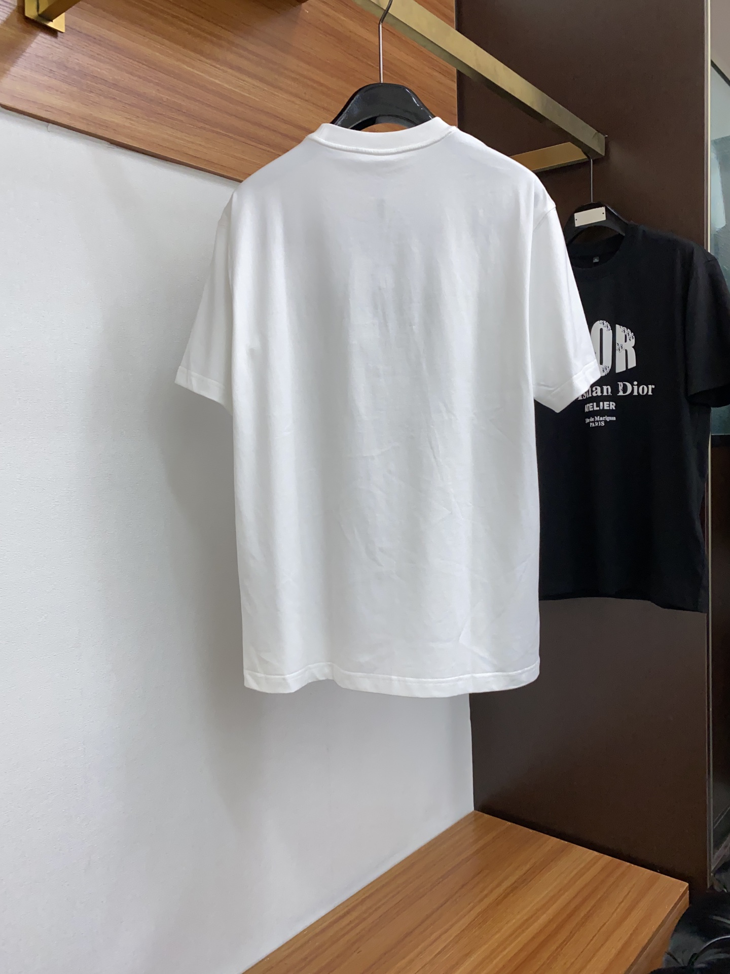 レディース ディオールtシャツ偽物 トップス 短袖 純綿 弾性がいい プリント ゆったり シンプル ホワイト_8