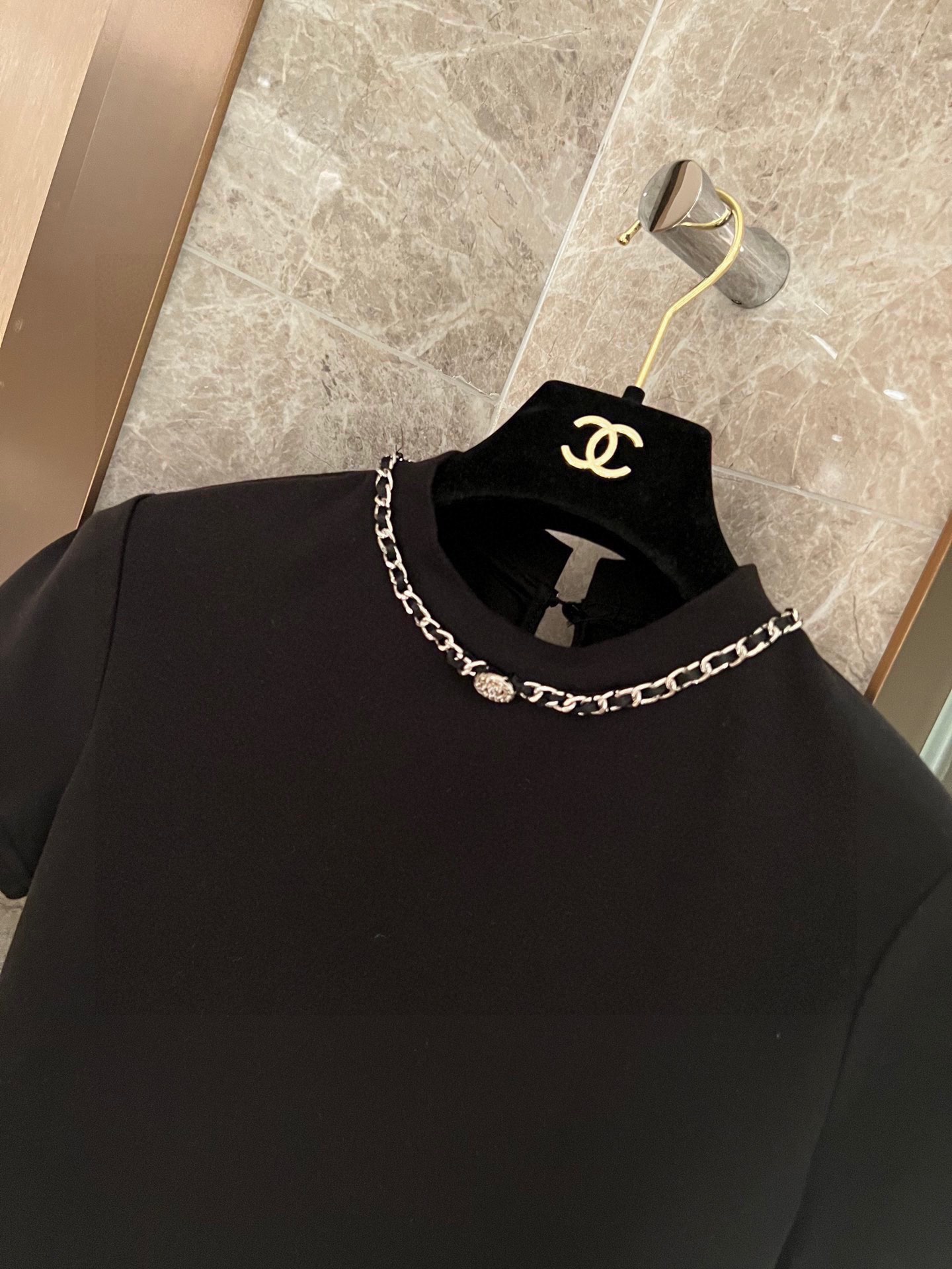 HOT100%新品 chanel t シャツ ピンク偽物 半袖 トップス 純綿 シンプ 人気品 レディース 2色可選_5