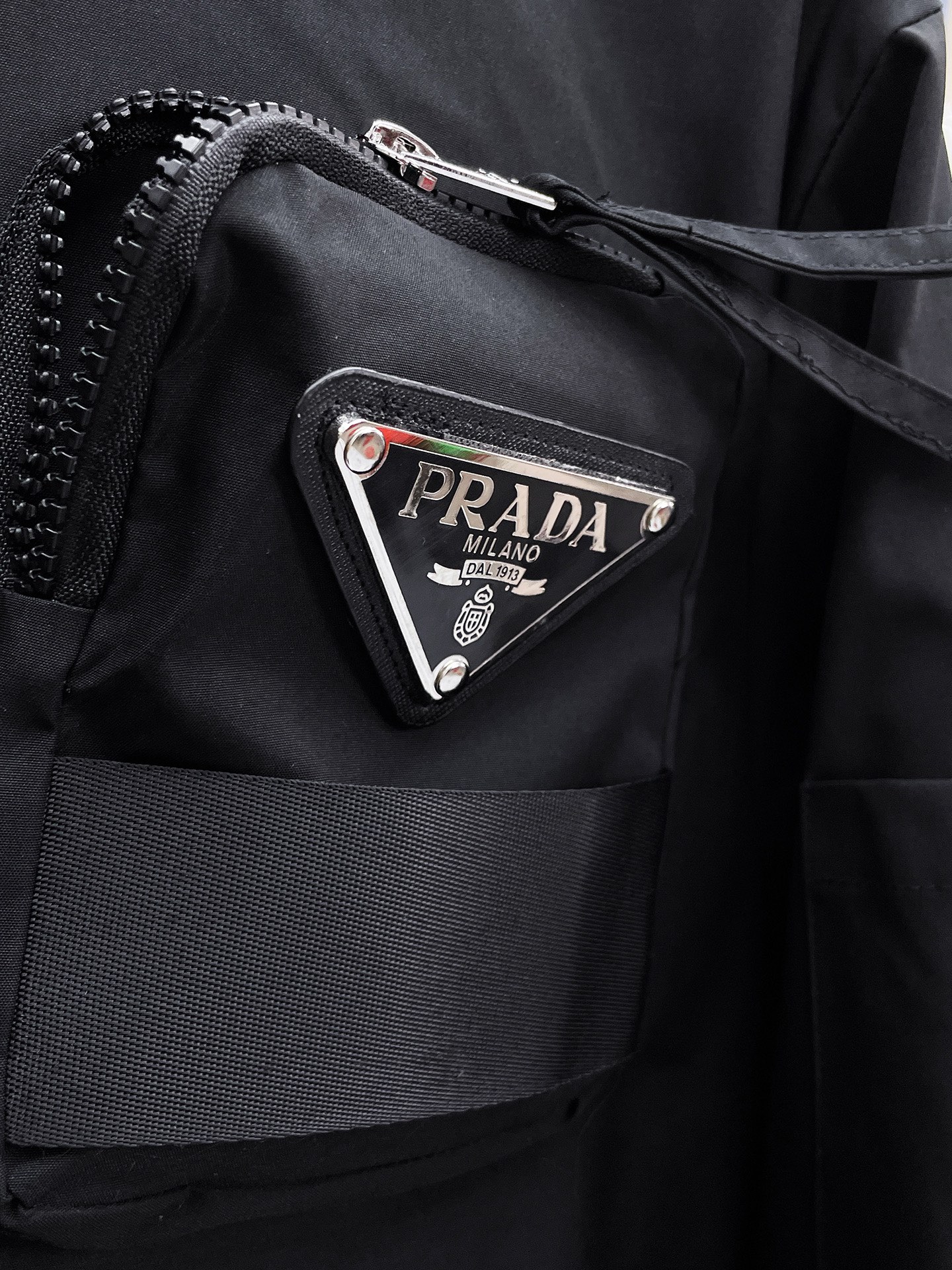 prada ボア ジャケット激安通販 アウター 柔らかい トップス ジャケット 軽量 メンズ ブラック_4