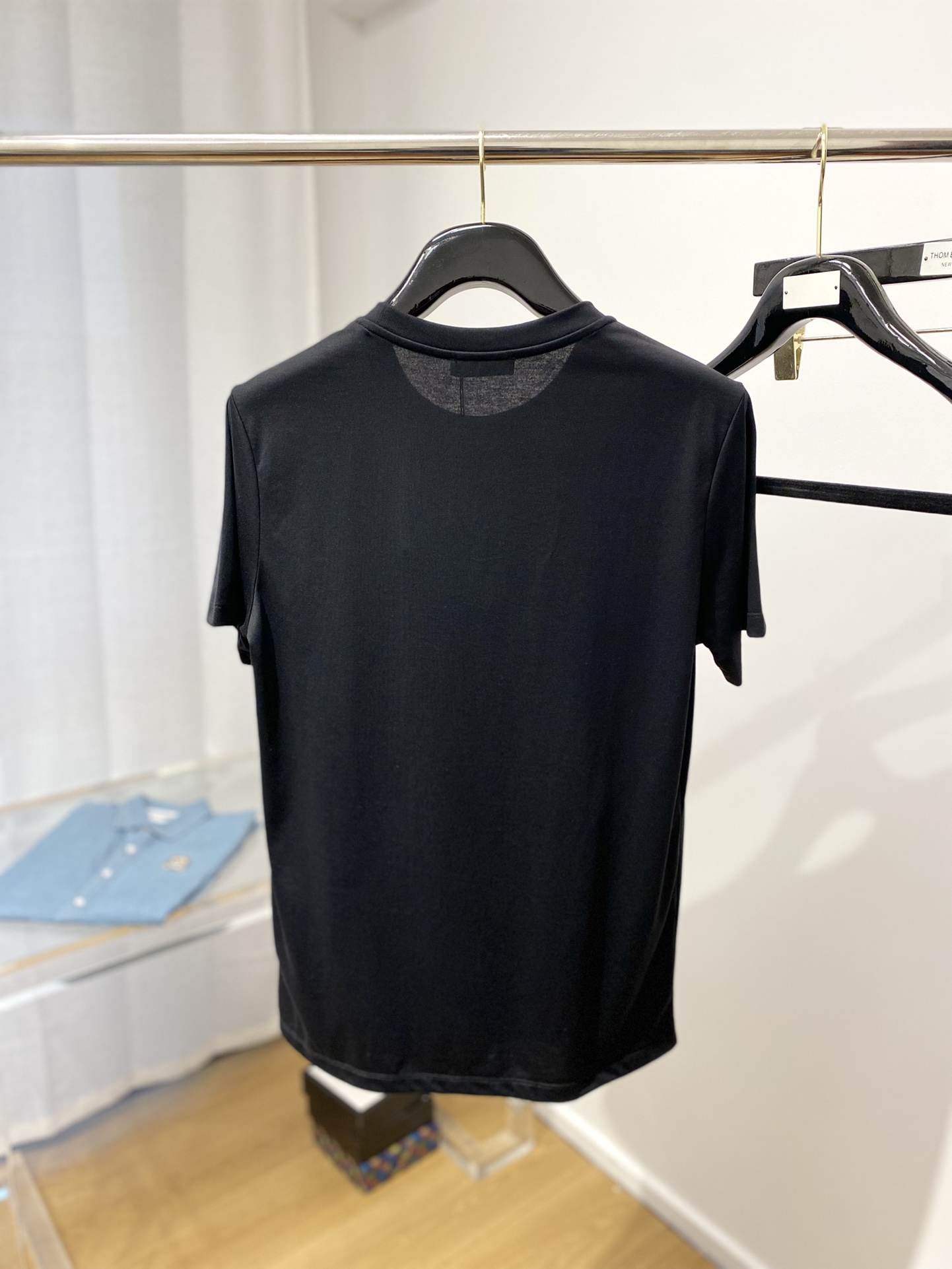 prada t シャツ激安通販 純綿 半袖 トップス 夏新品 シンプル ファッション 柔らかい 人気販売 ブラック_9