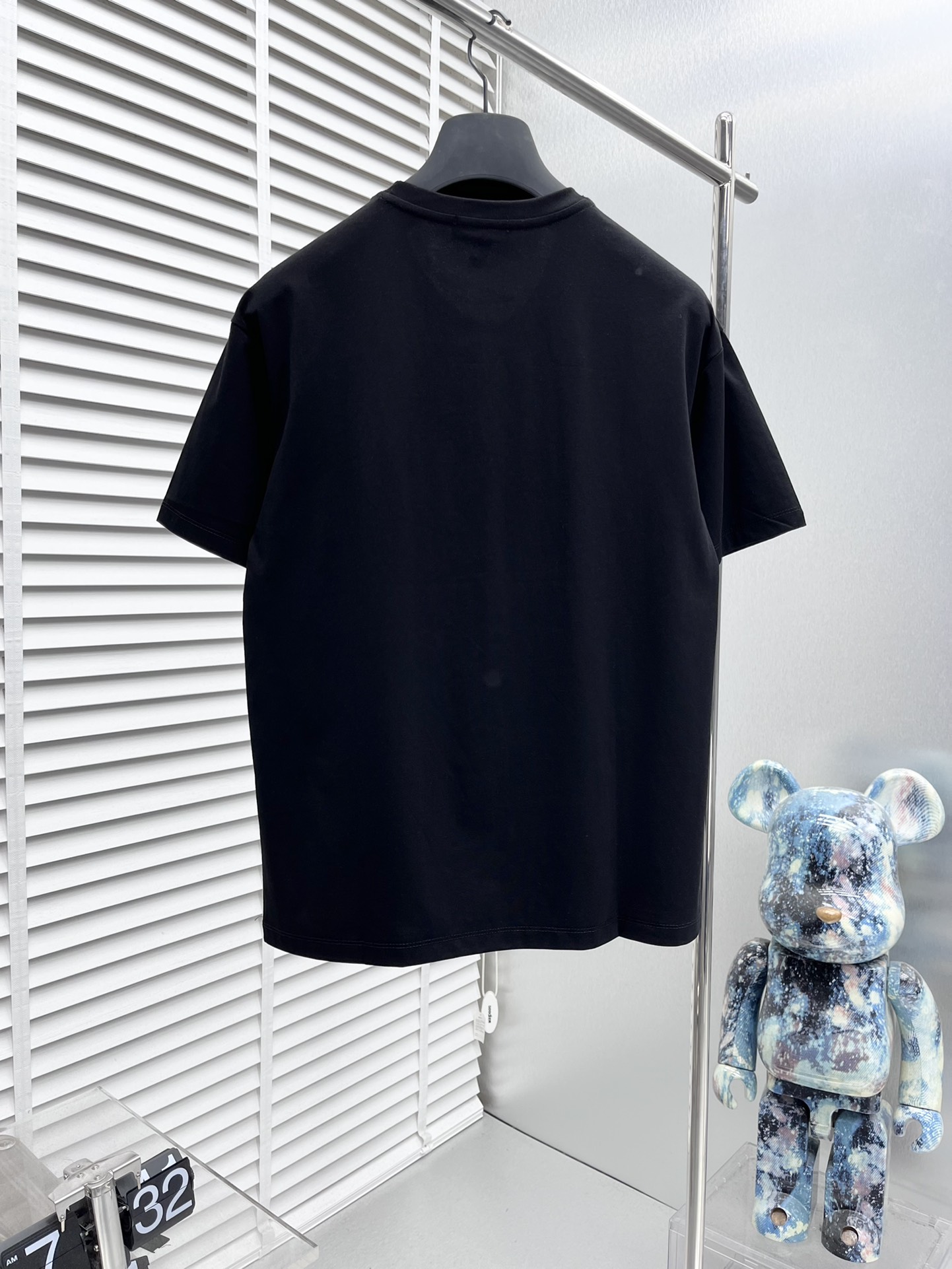 dior ミッキー tシャツＮ級品 シンプル 半袖 トップス 純綿 ファッション ロゴプリント 柔らかい ブラック_2