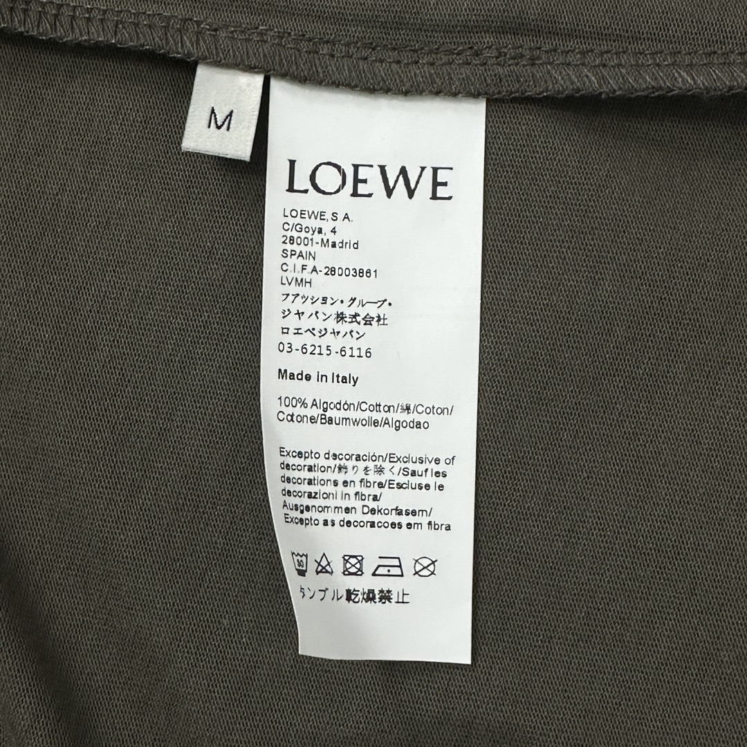 超激得品質保証 ロエベtシャツ メンズ激安通販 純綿 トップス 半袖 シンプル 柔らかい 人気定番 グレイ_9