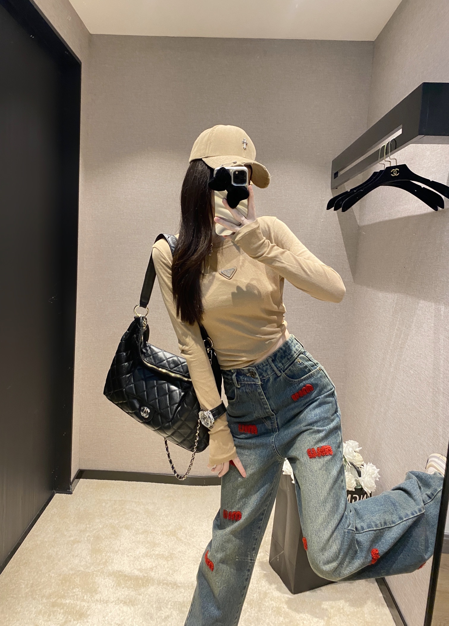 prada t シャツ メンズスーパーコピー トップス 長袖 インナー服 薄い シンプル セクシー服 レディース ブラウン_9