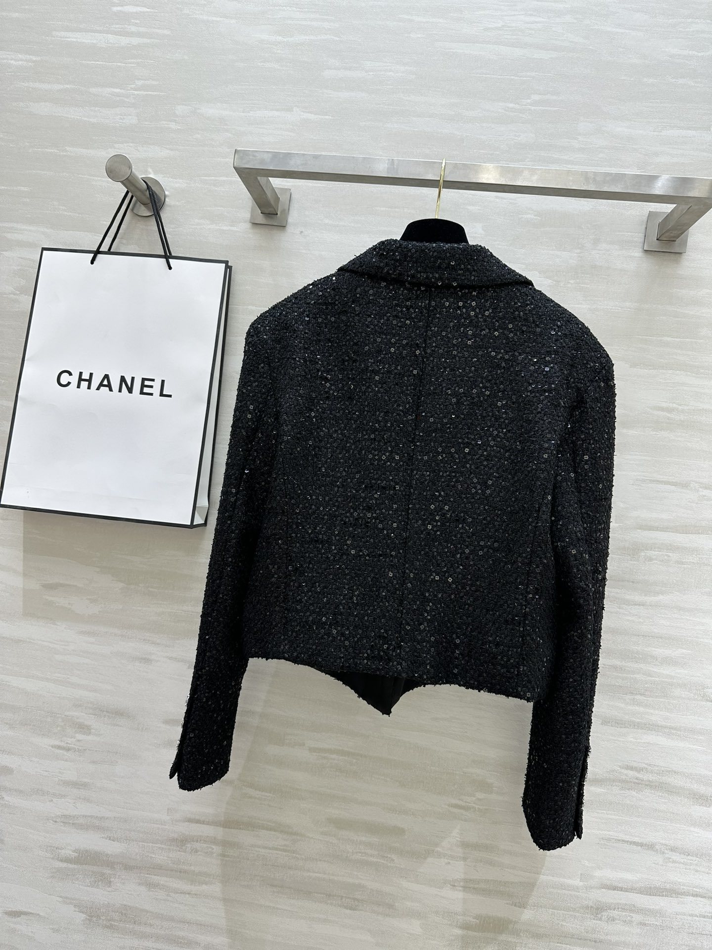 chanel ジャンパースーパーコピー アウター トップス 暖かい 柔軟 純綿 シンプル 秋服 ブラック_9