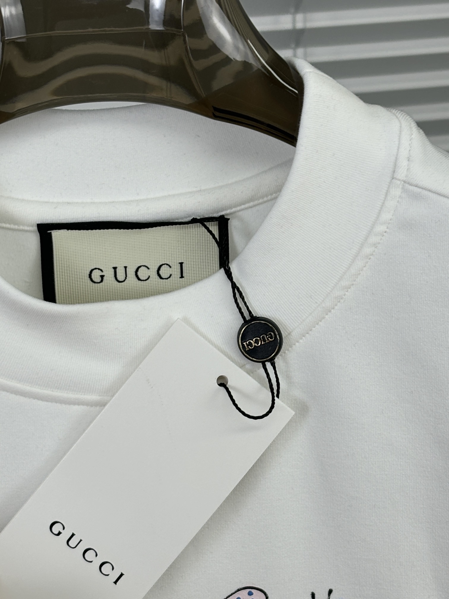 gucci の t シャツＮ級品 トップス 純綿 長袖 プリント ファッション 吸汗速乾 ホワイト_8