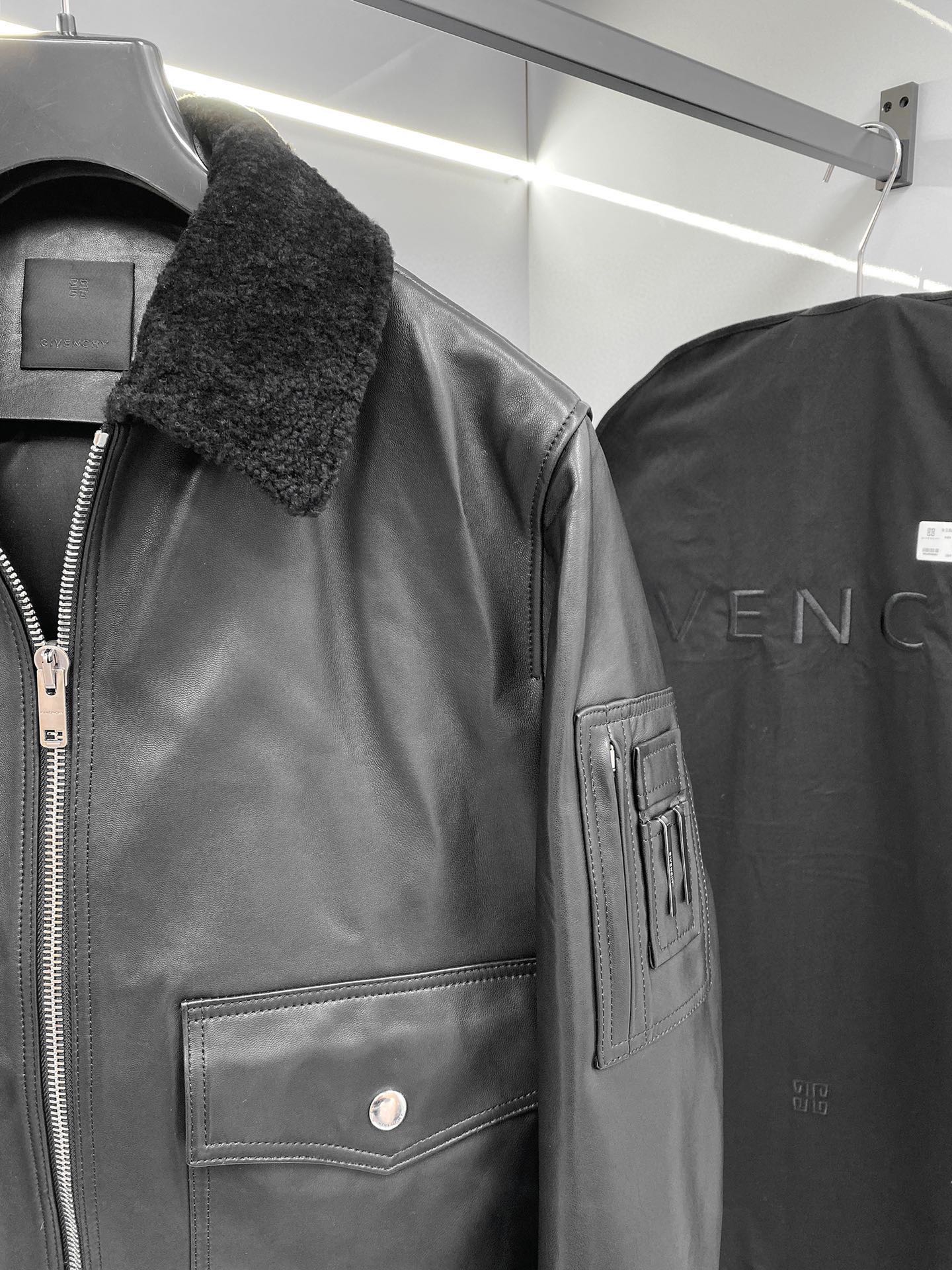 givenchy アウターＮ級品 トップス レザージャケット 上質品 革 メンズ ハンサム ブラック_5